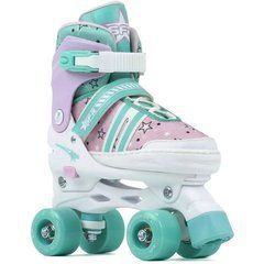 Детские роликовые коньки SFR Spectra pink-green 29-33
