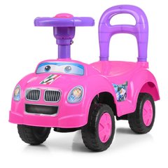 Машинка каталка-толокар Number1 Розовая