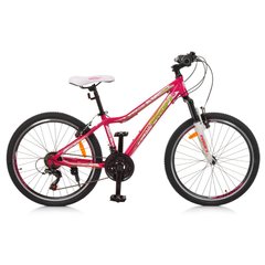 Велосипед Підлітковий Profi CARE 24д. рожевий, Рожевий