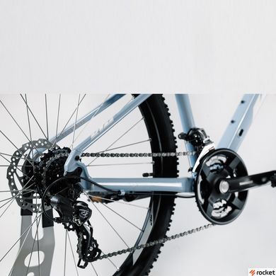 Взрослый велосипед KTM PENNY LANE 272 27.5" рама S/38, голубой (бело-коралловый), 2022