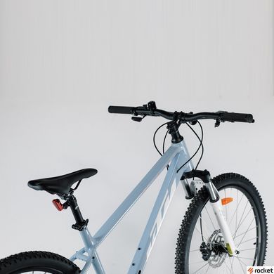 Взрослый велосипед KTM PENNY LANE 272 27.5" рама S/38, голубой (бело-коралловый), 2022