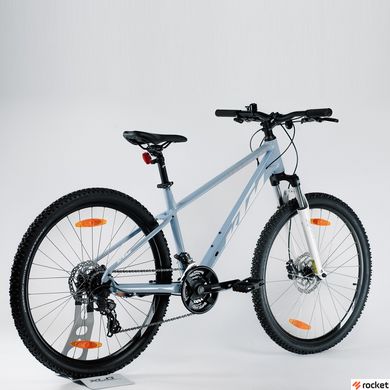 Взрослый велосипед KTM PENNY LANE 272 27.5" рама S/38, голубой (бело-коралловый), 2022