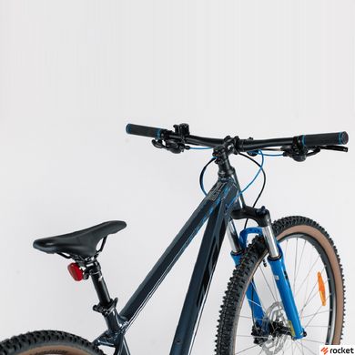 Горный велосипед KTM CHICAGO 291 29" рама M/43, серый (черно-голубой), 2022
