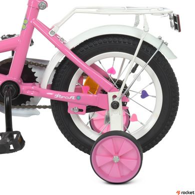 Детский велосипед от 2 лет Profi Blossom 12" Розовый