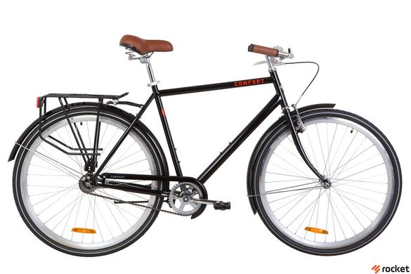 Городской велосипед Dorozhnik COMFORT MALE 28д. Черный