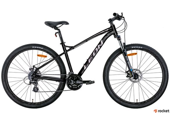 Гірський велосипед 29" Leon TN-90 AM Hydraulic lock out DD 2022 (чорний із сірим)