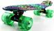 Пенни борд (Penny Board) "Star" Светящиеся колеса