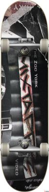 Скейтборд трюковой Zoo York Logo Block Mix Tape, Черный