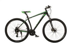 Гірський велосипед Oskar 29" JURA чорно-зелений (29-1806h-gn)