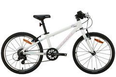 Велосипед від 7 років дитячий AL 20" Leon GO 7 speed Vbr рама-10" білий з рожевим 2024