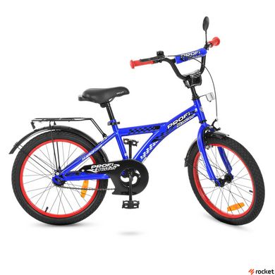 Велосипед Дитячий Racer 20д. синій, Синий