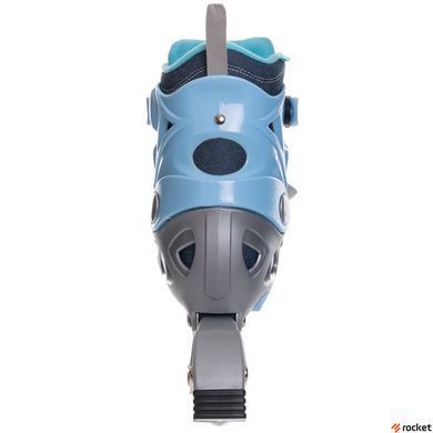 Роликові ковзани дитячі розсувні Zel art Z-2917 (PL, PVC, колесо PU, алюм. рама, кольори в асортименті)