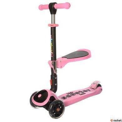 Самокат-беговел Itrike Baby Ride Розовый