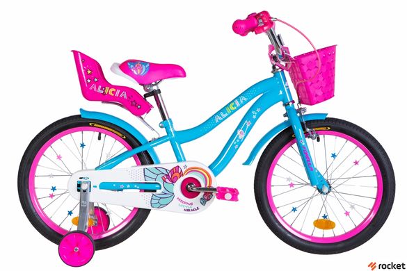Велосипед детский Formula Alicia 18д. Голубой