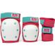 Набір для катання Rio Roller Triple Pad Set red-mint S