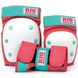 Набір для катання Rio Roller Triple Pad Set red-mint S