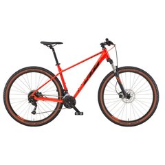 Взрослый велосипед KTM CHICAGO 291 29" рама L/48, оранжевый (черный), 2022
