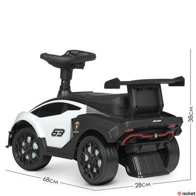 Машинка каталка-толокар Lamborghini Білий 660-1
