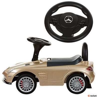 Машинка каталка-толокар Mercedes Sport Золото