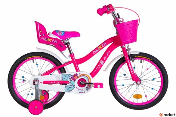 Велосипед детский Formula Alicia 18д. Рожевий