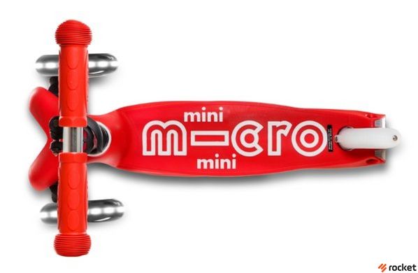 Самокат Mini Micro Deluxe LED Червоний