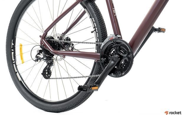 Горный велосипед Spirit Echo 9.2 29", рама XL, бордово-коричневый, 2021