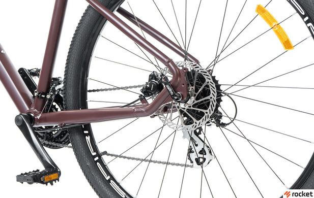 Гірський велосипед Spirit Echo 9.2 29", рама XL, бордово-коричневий, 2021