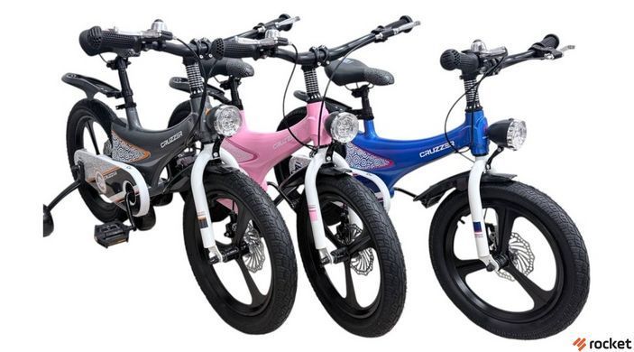 Дитячий велосипед від 6 років Cruzzer Super Bird 18" Grey