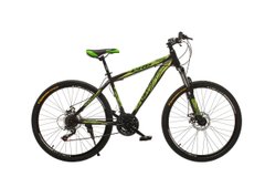 Гірський велосипед Oskar 26" M123 коричнево-зелений (26-m123-bk+gn)