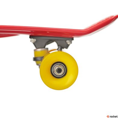 Пенни Скейт Борд Yolo 22 Red/Yellow