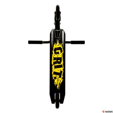 Трюковий Самокат Grit Extremist Scooter Black / Gold, Черный