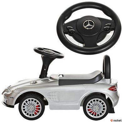 Машинка каталка-толокар Mercedes Sport Сірий