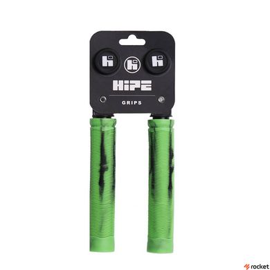 Грипсы для трюкового самоката Hipe H4 Duo, 155мм, black/green