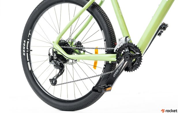 Гірський велосипед Spirit Echo 7.3 27,5", рама L, оливковий, 2021