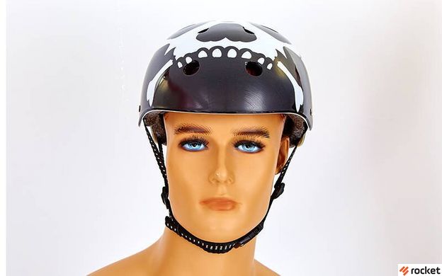 Шлем для экстремального спорта SKULL Черный
