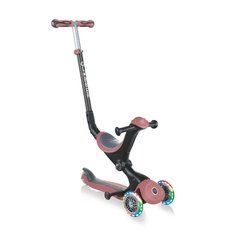 Трехколесный самокат GLOBBER GO UP DELUXE LIGHTS 5в1 Розовый