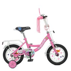 Детский велосипед от 3 лет Profi Blossom 12" Розовый