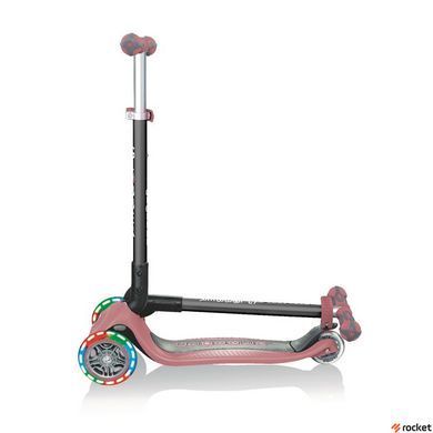 Трехколесный самокат GLOBBER GO UP DELUXE LIGHTS 5в1 Розовый