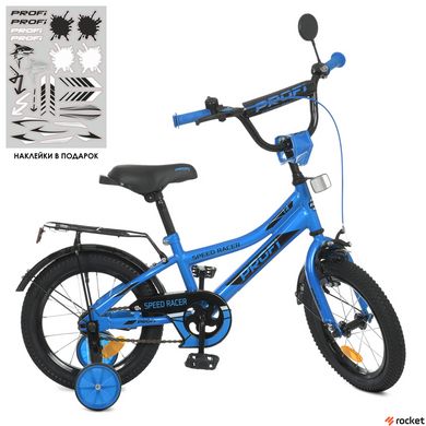 Детский велосипед от 2 лет Profi Speed racer 14" Blue