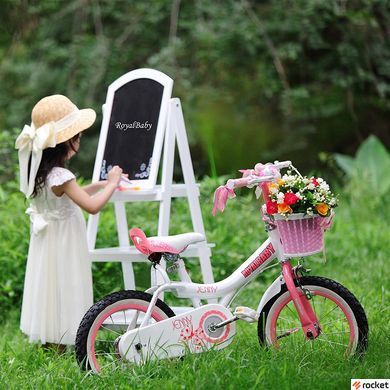 Велосипед детский от 3 лет RoyalBaby JENNY GIRLS 14" OFFICIAL UA розовый