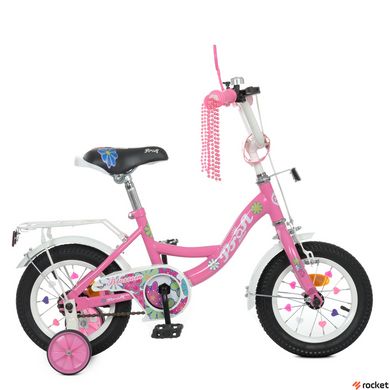 Дитячий велосипед від 3 років Profi Blossom 12" Рожевий