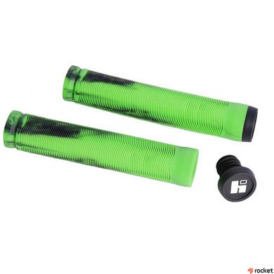 Грипсы для трюкового самоката Hipe LMT02, black/green