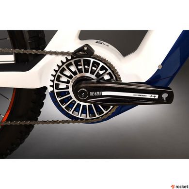 Електровелосипед HAIBIKE XDURO AllTrail 5.0 Carbon FLYON i630Wh 11 s. NX 27.5", рама L, синьо-біло-помаранчевий, 2020