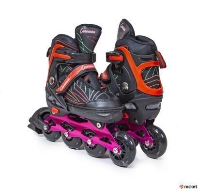 Ролики детские Caroman Sport Red, размер 27-31