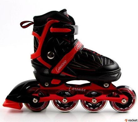 Ролики детские Caroman Sport Red, размер 27-31