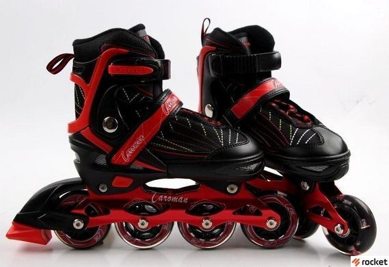 Ролики детские Caroman Sport Red, размер 27-31