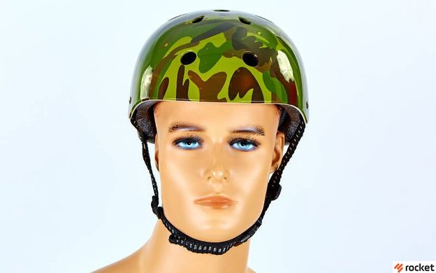 Шлем для экстремального спорта SKULL Камуфляж