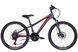Велосипед 24" Discovery RIDER AM DD 2022 (темно-серебристый с красным (м))