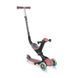 Триколісний самокат GLOBBER GO UP DELUXE LIGHTS 5в1 Рожевий