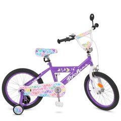 Велосипед Дитячий Butterfly2 18д. бузковий, Фіолетовий
